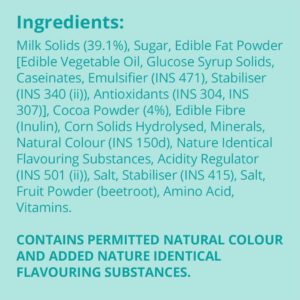 ingredients of horlicks health drinks for kids